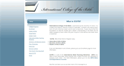 Desktop Screenshot of icotb.org